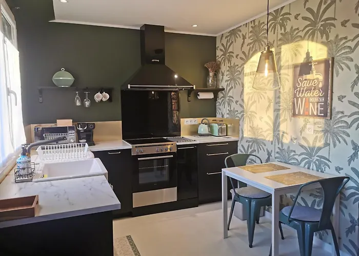 5km Saint-emilion, Confortable Independant, Terrasse - 2 Personnes Дом отдыха *